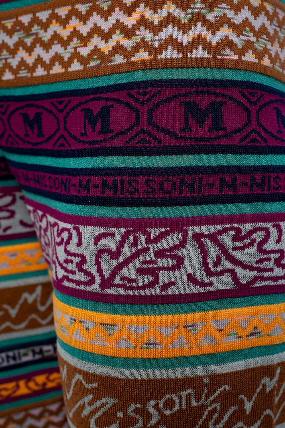 Missoni Logo knit pants